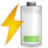 Status battery charging caution Icon